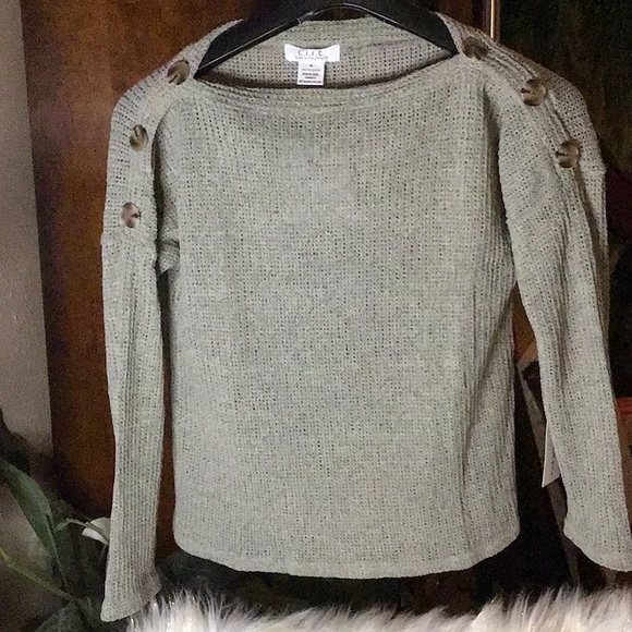 Grey knit sweater - Picture 2 of 5
